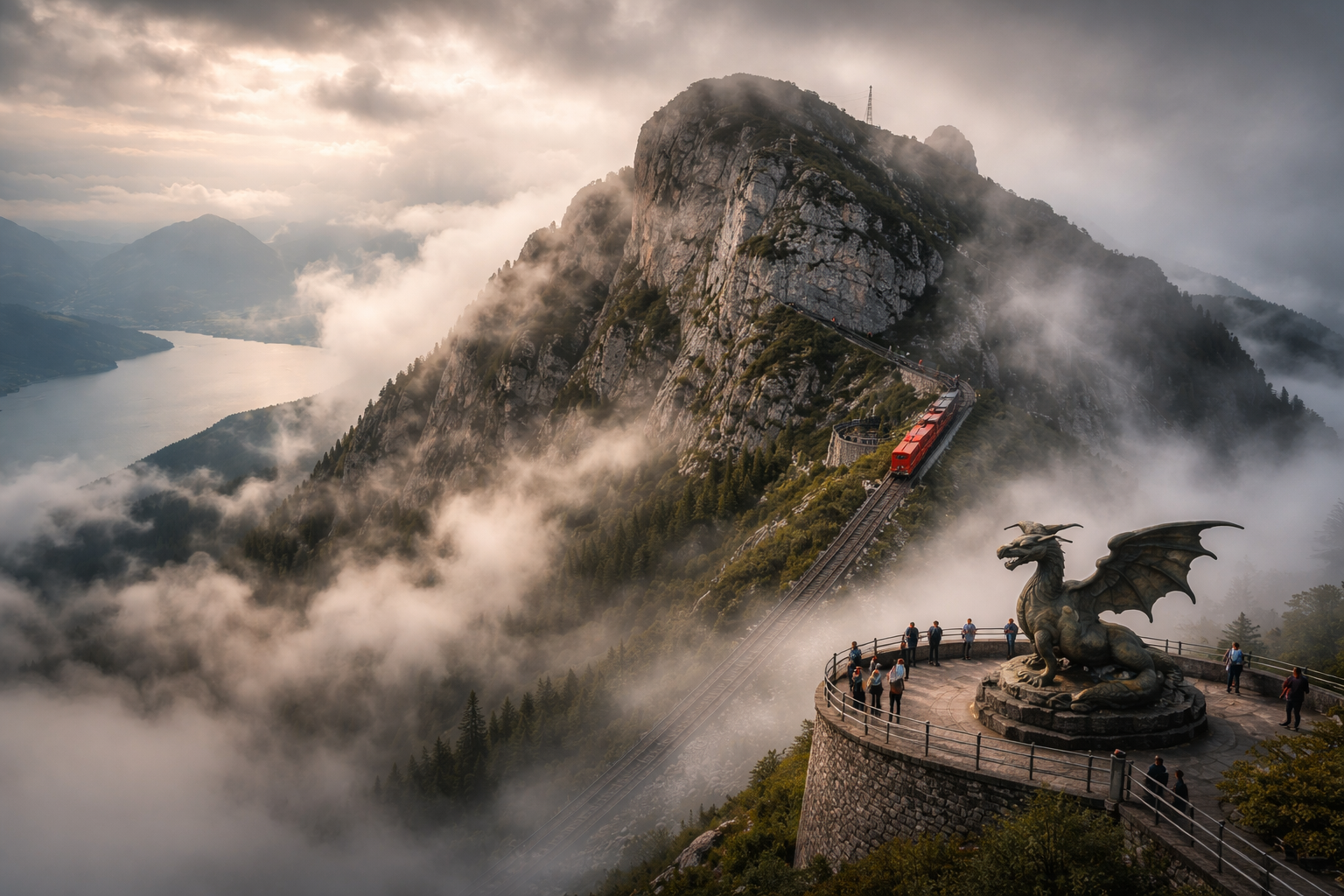 Der Pilatusdrache: Zwischen Sage, Nebel und Tourismusmagie am Luzerner Hausberg