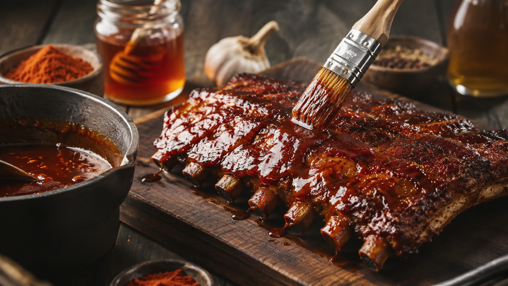 Honey-BBQ-Sauce selbst gemacht: Glanz, Tiefe und sanfte Schärfe